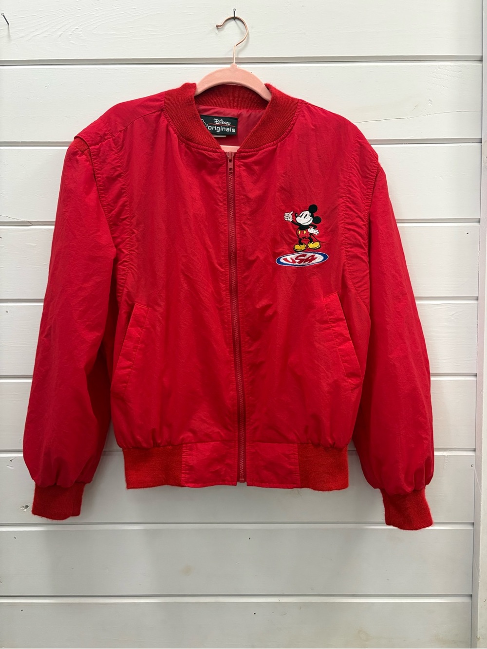 Vintage Disney Mickey Mouse USA bomber jacket, unisex size small